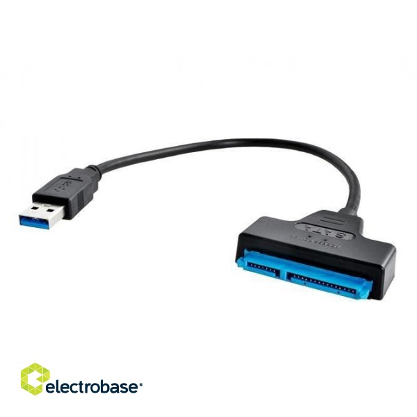 Tietokoneen osia ja lisävarusteita // PC/USB/LAN-kaapelit // Adapter USB to SATA 3.0 image 4