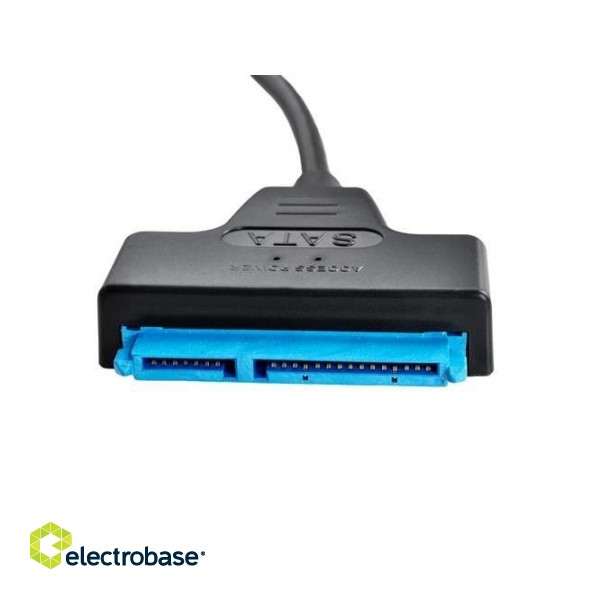 Datortehnikas komponentes un aksesuāri // Datora/USB/LAN kabeļi // Adapter USB to SATA 3.0 image 5