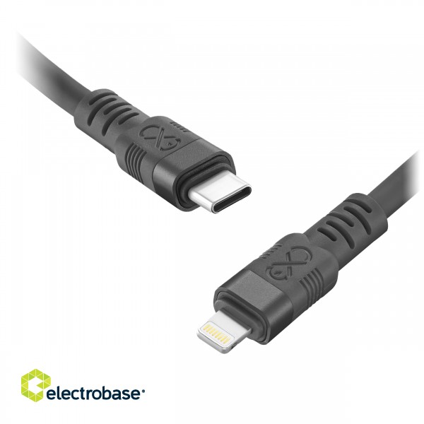 Tahvelarvutid ja tarvikud // USB kaablid // Kabel USB-C - Lightning eXc WHIPPY Pro, 0.9M, 29W, szybkie ładowanie, kolor mix