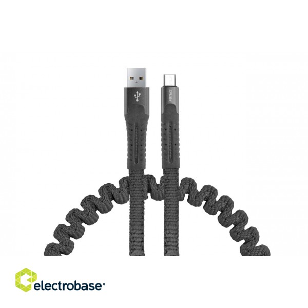Tahvelarvutid ja tarvikud // USB kaablid // Kabel usb micro usb sprężynujący 1.2 m uc-12 amio-02529