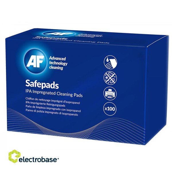 Biuro įranga // Valymo produktai // Chusteczki czyszczące AF SAFE PADS