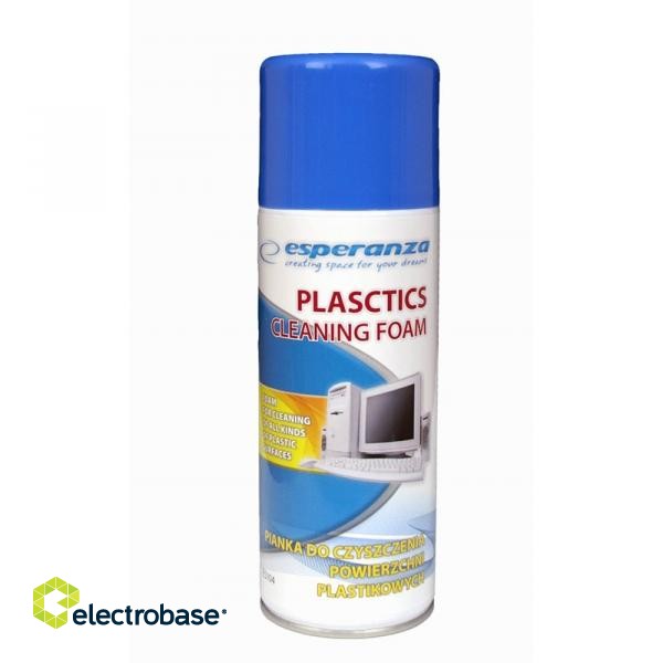 Office Equipment // Cleaners // ES104 Pianka do czyszczenia plastików  400ml Esperanza