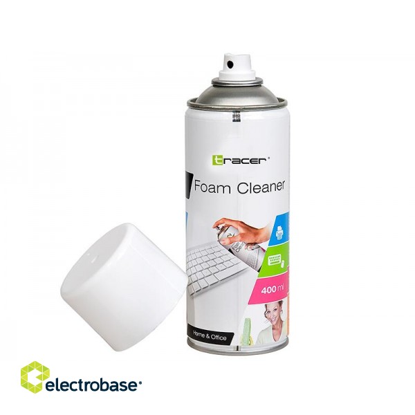 Office Equipment // Cleaners // Pianka czyszcząca TRACER Plastic 400 ml image 2