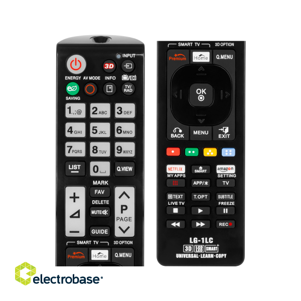 TV ja kotiteatteri // Kaukosäätimet // Pilot uniwersalny do TV LED/LCD LG image 2