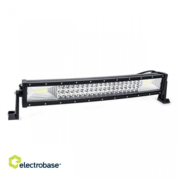 LED valgustus // Light bulbs for CARS // Lampa robocza panelowa led bar zakrzywiona 52 cm 9-36v amio-03255 awl44