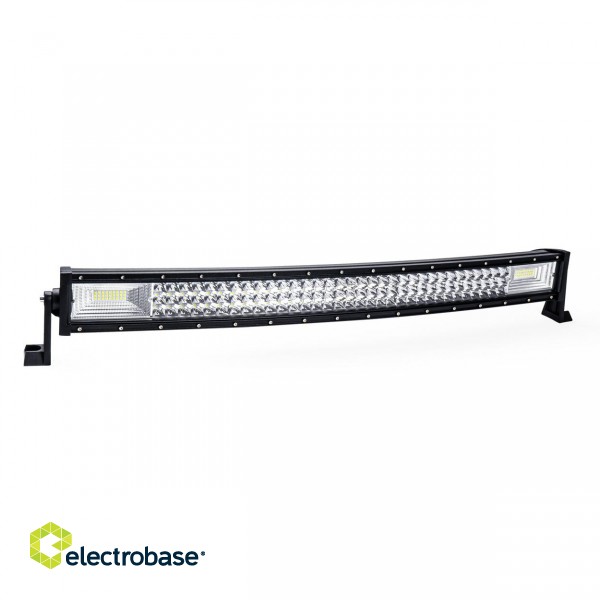 LED apšvietimas // Lemputės AUTOMOBILIMS // Lampa robocza panelowa led bar zakrzywiona 80 cm 9-36v amio-03256 awl45