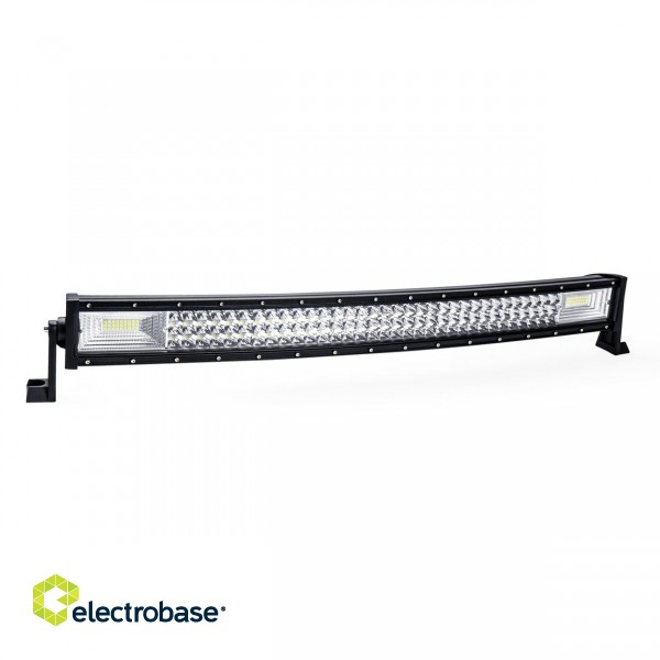 Auto un Moto preces, Auto Audio, Navigācija, CB Radio // Auto spuldzes // Lampa robocza panelowa led bar zakrzywiona 80 cm 9-36v amio-03256 awl45