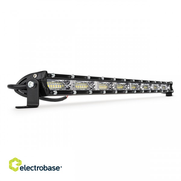 Apgaismojums LED // Auto spuldzes // Lampa robocza panelowa slim led bar 65 cm 9-36v amio-03262 awl51