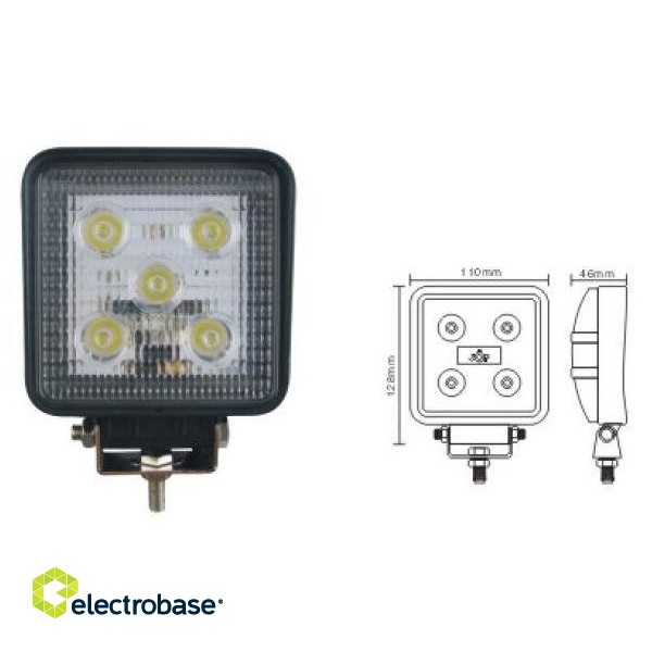 LED apšvietimas // Lemputės AUTOMOBILIMS // Światło robocze NOXON-R15 D30 GATUNEK II