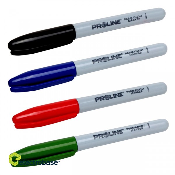 Office Equipment // Other office equipment // Marker perm."okrągły", 4 rodzaje kolorów, proline