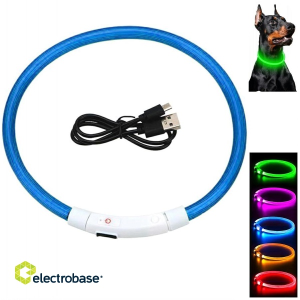 Home and Garden Products // Goods for pets // DA269A Oborża świecąca led reg. rgb image 1