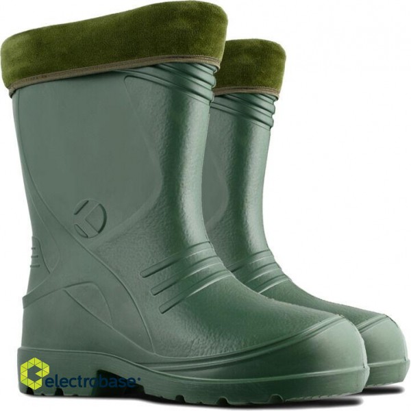 Shoes, clothes for Work | Personal protective equipment // Shoes, sandals and Wellington boots // Kalosze męsk. z ociepl.(034), zielone,eva, r. 47, kolmax
