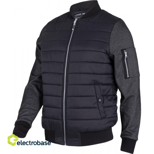 Shoes, clothes for Work | Personal protective equipment // Work, protective, High-visibility clothes // Bluza ocieplana "bomber" czarna,"s", ce, lahti