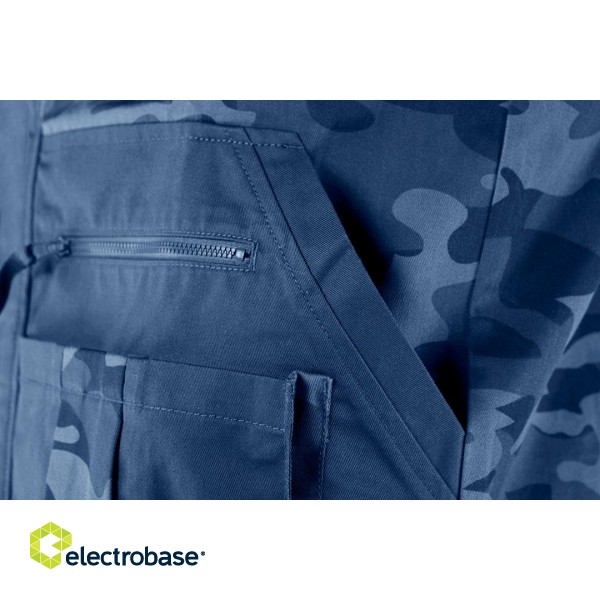 Darba, aizsardzības, augstas redzamības apģērbi // Bluza robocza CAMO Navy, rozmiar XXXL image 4