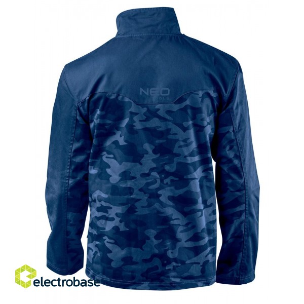 Darba, aizsardzības, augstas redzamības apģērbi // Bluza robocza CAMO Navy, rozmiar XXXL image 8
