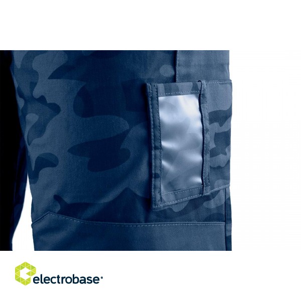 Darba, aizsardzības, augstas redzamības apģērbi // Spodnie robocze CAMO Navy, rozmiar S image 2