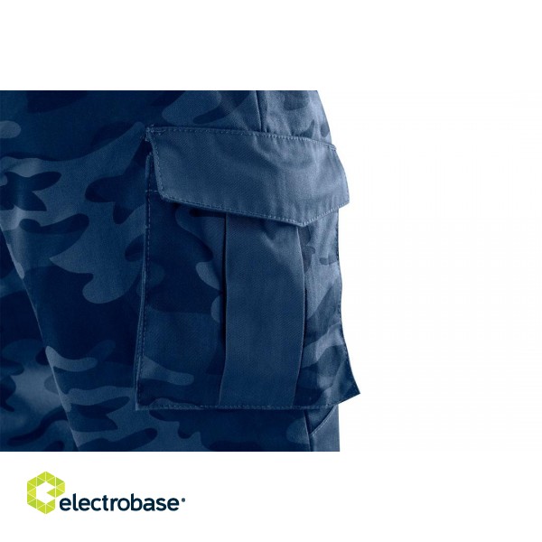 Darba, aizsardzības, augstas redzamības apģērbi // Spodnie robocze CAMO Navy, rozmiar S image 3