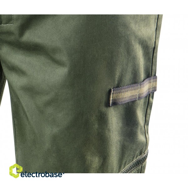 Рабочая, защитная, одежда высокой видимости // Spodnie robocze CAMO olive, rozmiar L фото 5