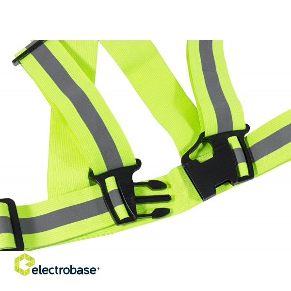Shoes, clothes for Work | Personal protective equipment // Work, protective, High-visibility clothes // AG590 Szelki odblaskowe kamizelka green image 3