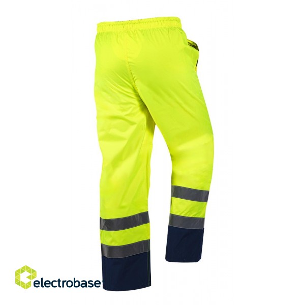 Shoes, clothes for Work | Personal protective equipment // Work, protective, High-visibility clothes // Spodnie robocze ostrzegawcze wodoodporne, żółte, rozmiar M image 8