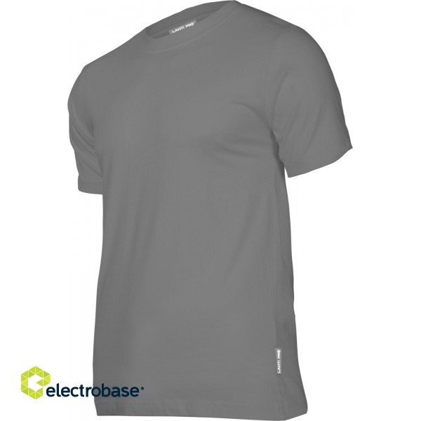 Shoes, clothes for Work | Personal protective equipment // Work, protective, High-visibility clothes // Koszulka t-shirt 190g/m2, szara, "s", ce, lahti