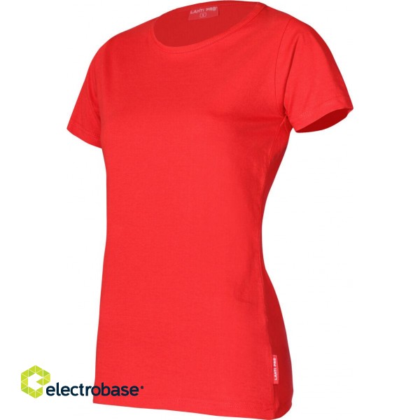 Työ-, suojelu-, korkeanäkyvyysvaatteet // Koszulka t-shirt damska, 180g/m2, czerwona, "m", ce, lahti
