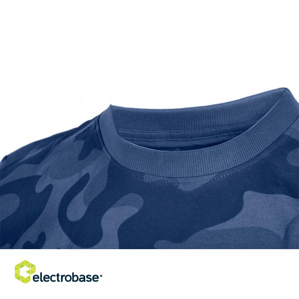 Töö-, kaitse-, kõrgnähtavusega riided // T-shirt roboczy Camo Navy, rozmiar XL image 10