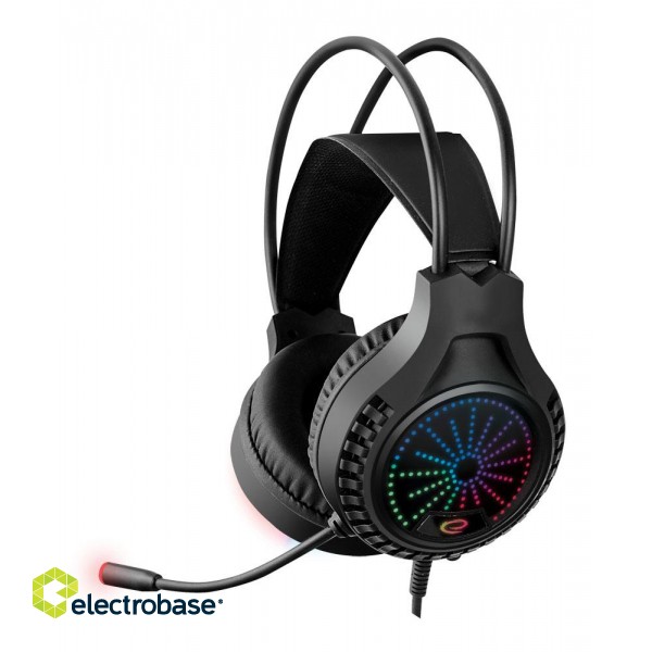 Audio Austiņas / Vadu / Bezvadu // Headphones On-Ear // EGH5000 Esperanza słuchawki z mikrofonem gaming 5.1 aviator