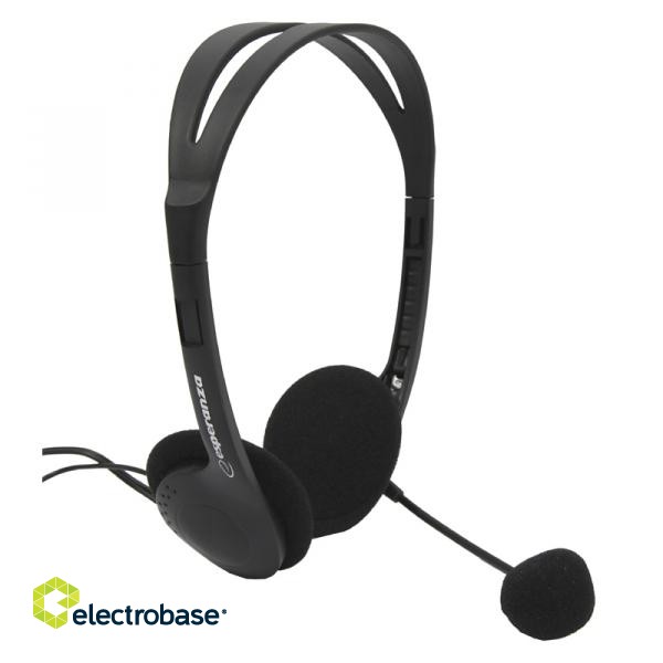Austiņas // Headphones On-Ear // EH102 Słuchawki z mikrofonem Scherzo Esperanza image 1