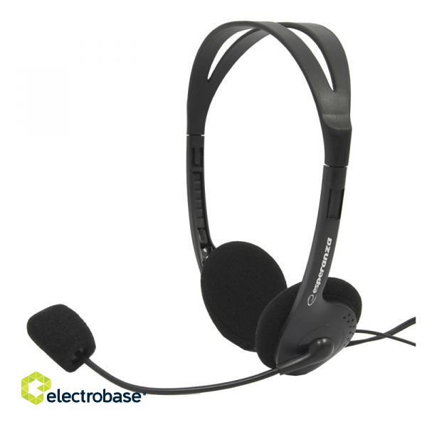 Headphones // Headphones On-Ear // EH102 Słuchawki z mikrofonem Scherzo Esperanza image 3