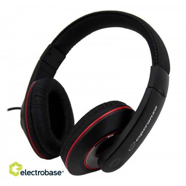 Headphones // Headphones On-Ear // EH121 Słuchawki Audio Hip-Hop 5m  Esperanza image 1