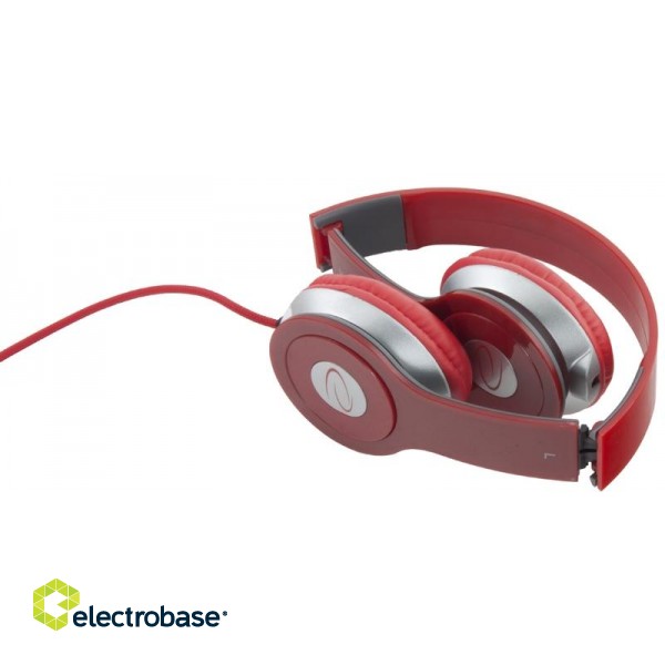Austiņas // Headphones On-Ear // EH145R Słuchawki Audio Techno czerwone Esperanza image 2