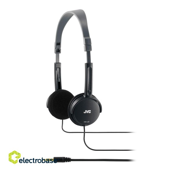 Headphones // Headphones On-Ear // JVC0058 Słuchawki czarne JVC HA-L50 
