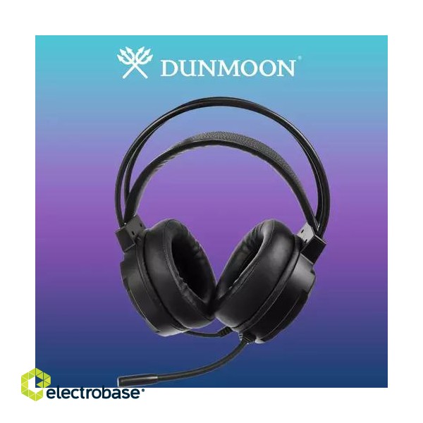 Наушники // Headphones On-Ear // Słuchawki gamingowe 5.1 z mikrofonem Dunmoon 19060 фото 2