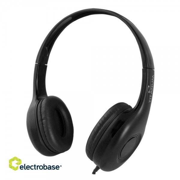 Austiņas // Headphones On-Ear // TH114 Titanum słuchawki z mikrofonem liwa