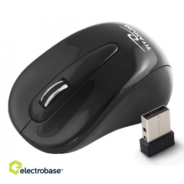 Keyboards and Mice // Mouse Devices // TM104K Mysz bezprzewodowa 2.4GHz 3D optyczna USB Torpedo Titanum image 1