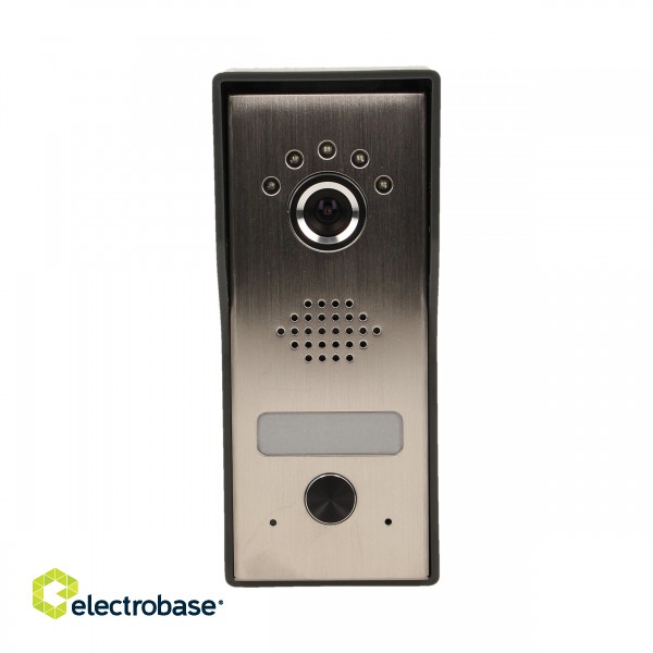Doorpfones | Door Bels // Video doorphones HD // Zestaw wideodomofonowy, bezsłuchawkowy, kolor, LCD 4,3", czarny, DUX image 8