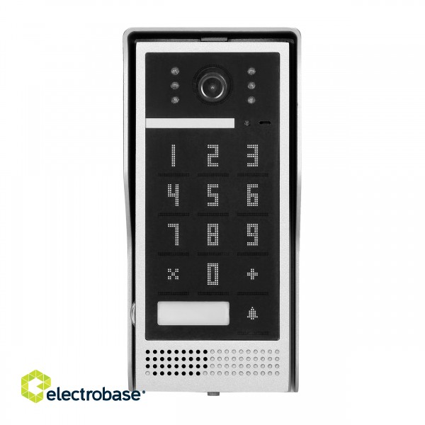 Doorpfones | Door Bels // Video doorphones HD // Zestaw wideodomofonowy, bezsłuchawkowy, kolor, LCD 7", interkom, z szyfratorem, natynkowy, czarny, SCUTI image 9