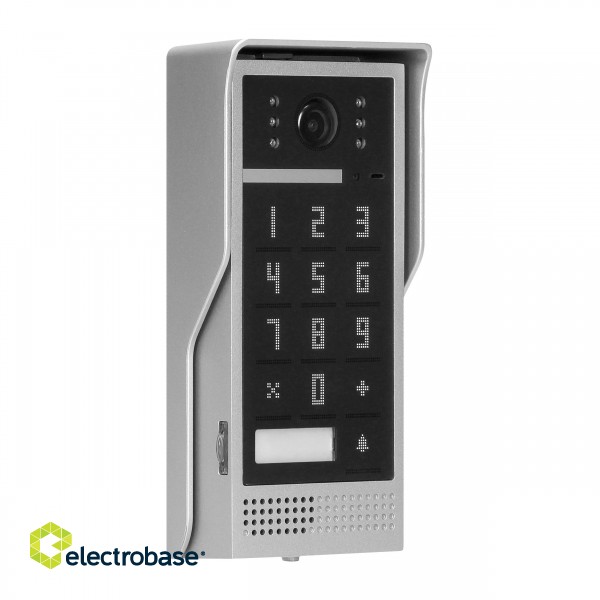Doorpfones | Door Bels // Video doorphones HD // Zestaw wideodomofonowy, bezsłuchawkowy, kolor, LCD 7", interkom, z szyfratorem, natynkowy, czarny, SCUTI image 10