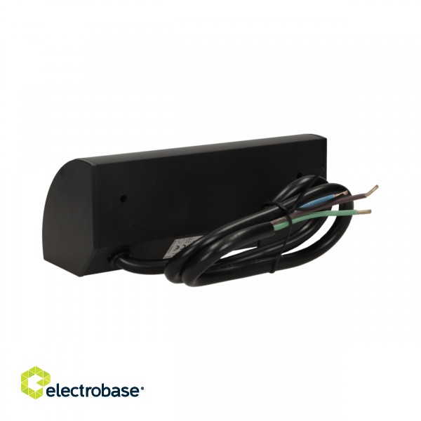 Elektromateriāli // Mēbeļu elektriskie slēdži un rozetes, USB rozetes // Gniazdo meblowe bez wyłącznika, 2x2P+Z, czarne image 5