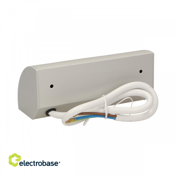 Elektromateriāli // Mēbeļu elektriskie slēdži un rozetes, USB rozetes // Gniazdo meblowe bez wyłącznika, 2x2P+Z, srebrne, wersja schuko image 5