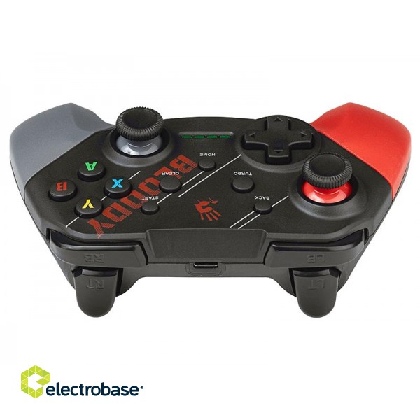 Switches and Indicators // Joysticks // Gamepad A4TECH BLOODY GPW50 Sports Red RF image 3