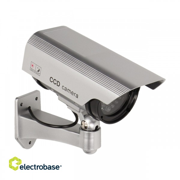 Video surveillance // Analog camera accessories // Atrapa kamery monitorującej CCTV, bateryjna image 9