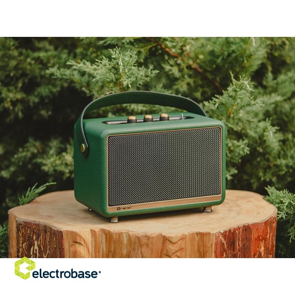 Audio and HiFi sistēmas // Skaļruņi // Głośniki TRACER M30 TWS BLUETOOTH GREEN image 6