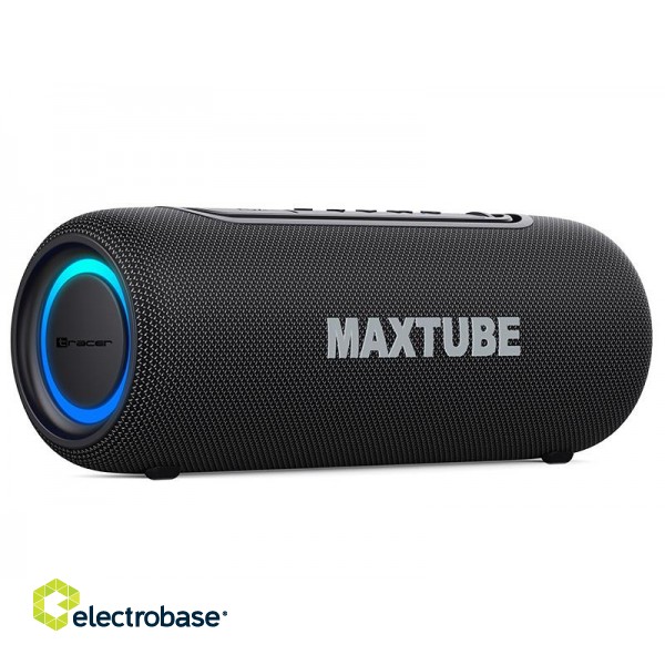 Audio and HiFi sistēmas // Skaļruņi // Głośniki TRACER MaxTube TWS BLUETOOTH BLACK image 1