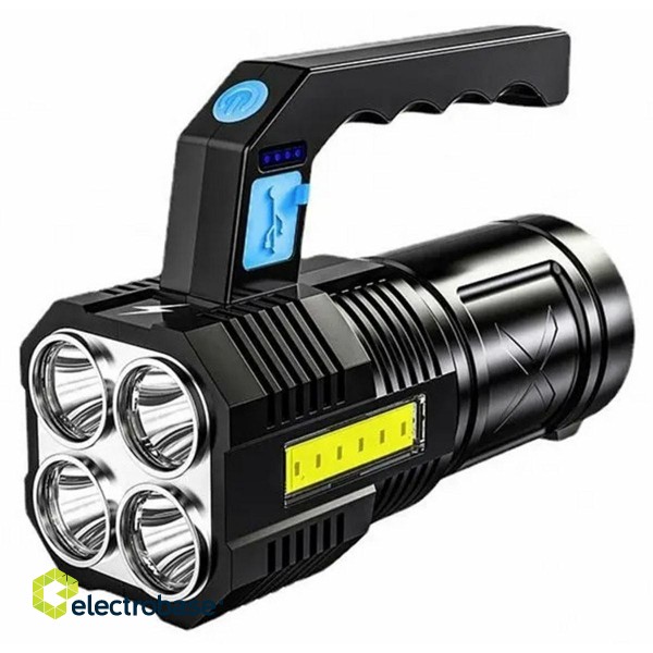 Handheld and Head LED Flashlights // LED Handheld Flashlights // ZD102 Latarka wielofunkcyjna 5 x led image 1