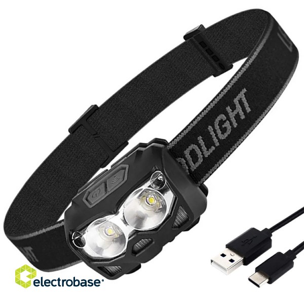 Handheld and Head LED Flashlights // LED Handheld Flashlights // ZD111 Latarka czołowa led image 1
