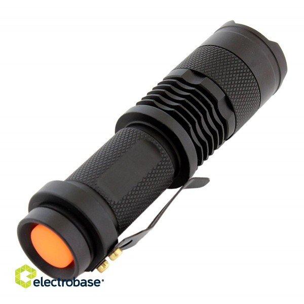 Handheld and Head LED Flashlights // LED Handheld Flashlights // ZD75 Latarka led cree q5 image 4