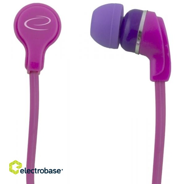 Ausinės // Headphones => In-Ear // EH147P Esperanza słuchawki douszne neon różowe