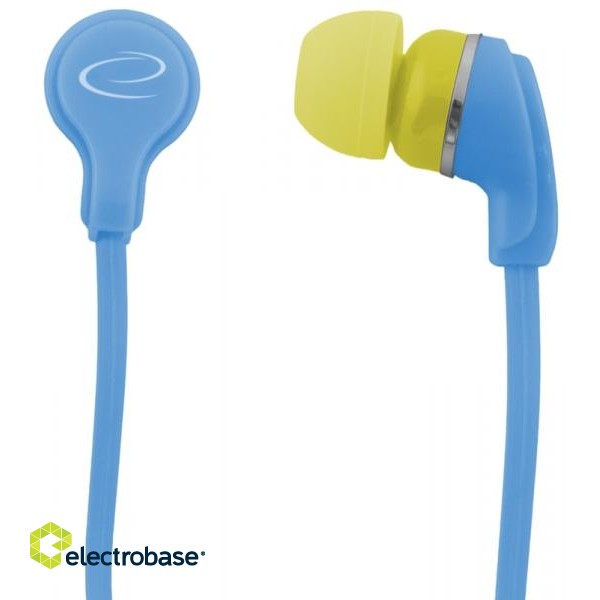 Kõrvaklapid // Headphones => In-Ear // EH147T Esperanza słuchawki douszne neon turkus